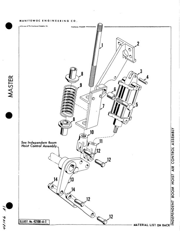 Alternative view of Manitowoc 3900 Crane Parts Manual 39576 2012