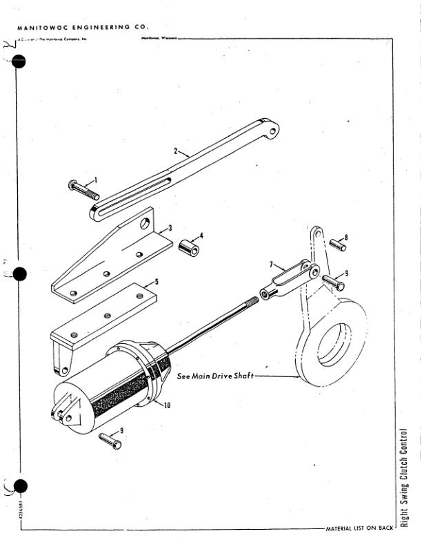 Alternative view of Manitowoc 3900 Crane Parts Manual 39588 2009