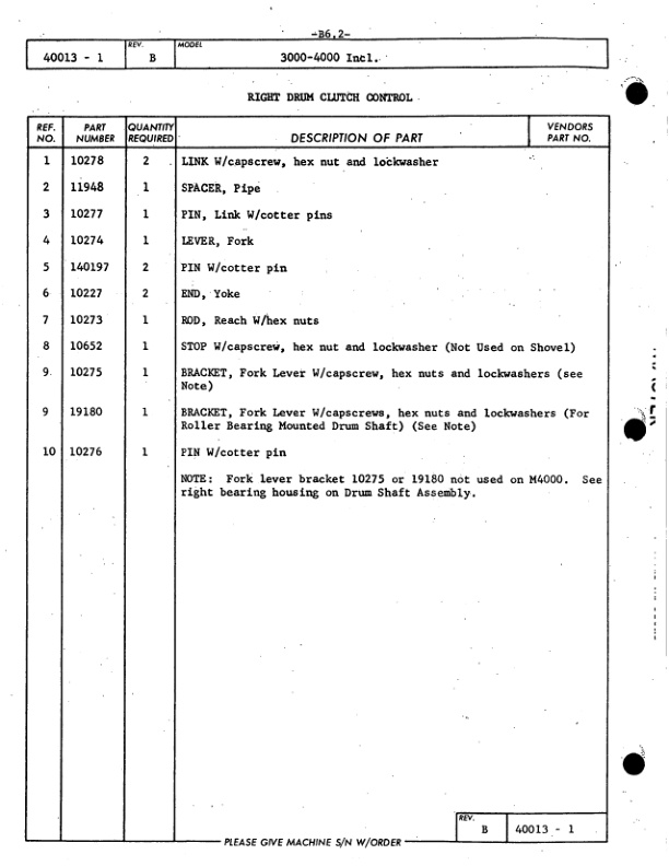 Alternative view of Manitowoc 3900 Crane Parts Manual 39710 2016