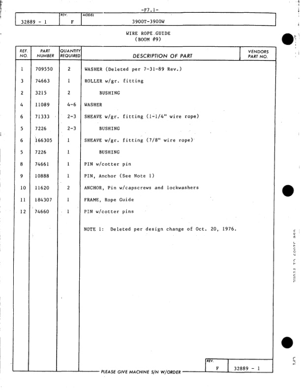 Manitowoc 3900W Crane Parts Manual 393063 2009 3 Manitowoc 3900W Crane Parts Manual 393063 2009 - Image 3