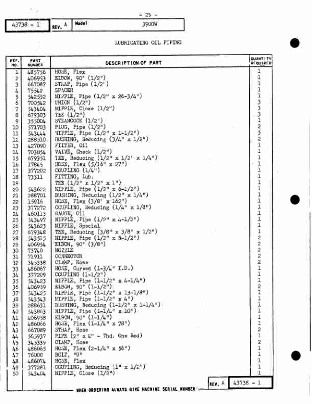 Alternative view of Manitowoc 3900W Crane Parts Manual 395012 2008