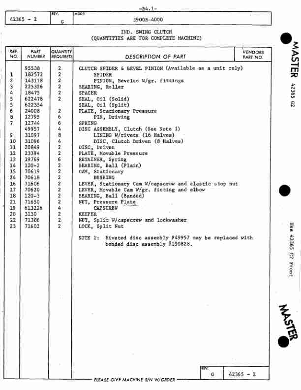 Manitowoc 3900W Crane Parts Manual 395020 2014 2 Manitowoc 3900W Crane Parts Manual 395020 2014 - Image 2