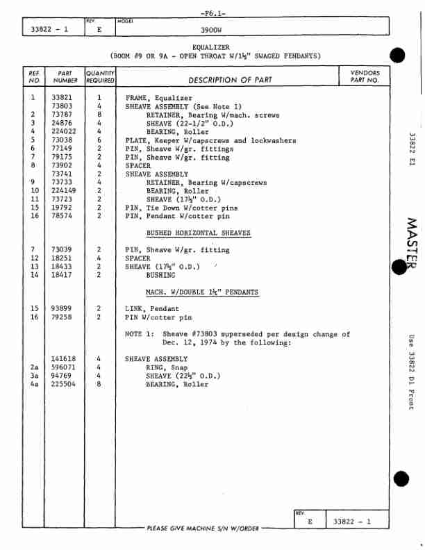 Manitowoc 3900W Crane Parts Manual 395047 2007 3 Manitowoc 3900W Crane Parts Manual 395047 2007 - Image 3