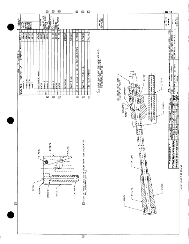 Alternative view of Manitowoc 3900W Crane Parts Manual 395192 2022