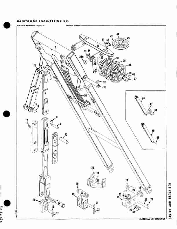 Manitowoc 4000W Crane Parts Manual 40339 2005 3 Manitowoc 4000W Crane Parts Manual 40339 2005-3