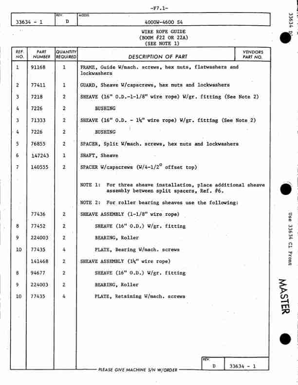 Manitowoc 4000W Crane Parts Manual 40345 2015 3 Manitowoc 4000W Crane Parts Manual 40345 2015 - Image 3