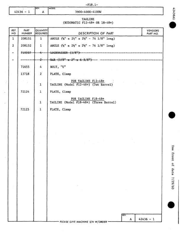 Manitowoc 4000W Crane Parts Manual 40378 2004 3 Manitowoc 4000W Crane Parts Manual 40378 2004-3