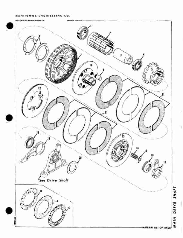 Alternative view of Manitowoc 4000W Crane Parts Manual 40407 2015