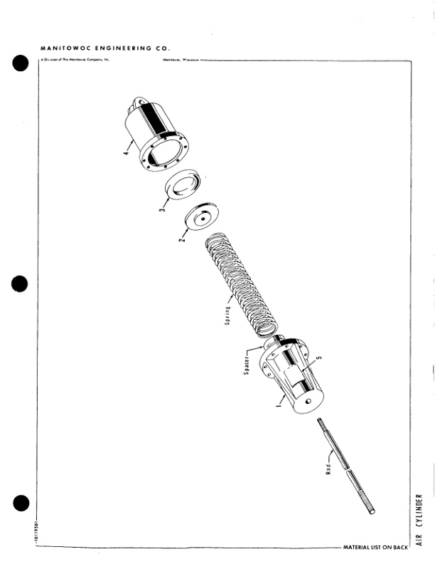 Manitowoc 4000W Crane Parts Manual 40408 2004 2 Manitowoc 4000W Crane Parts Manual 40408 2004-2