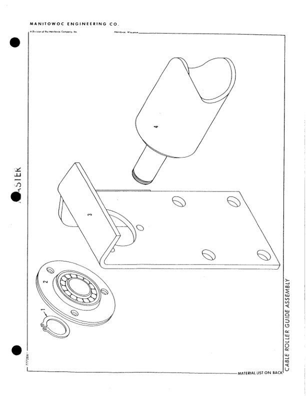 Manitowoc 4000W Crane Parts Manual 40427 2009 3 Manitowoc 4000W Crane Parts Manual 40427 2009 - Image 3