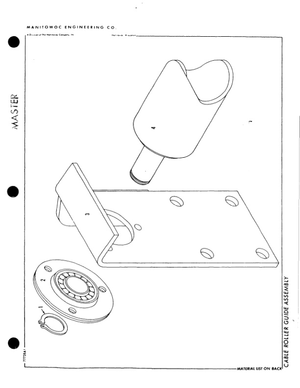 Manitowoc 4000W Crane Parts Manual 40482 2005 3 Manitowoc 4000W Crane Parts Manual 40482 2005-3