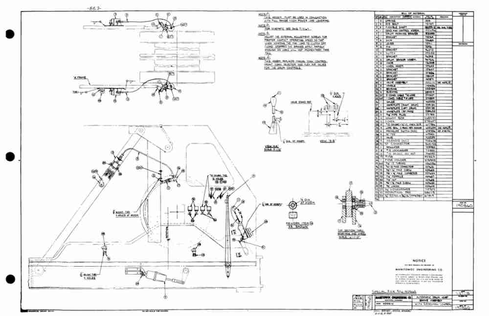 Alternative view of Manitowoc 4000W Crane Parts Manual 40684 2005
