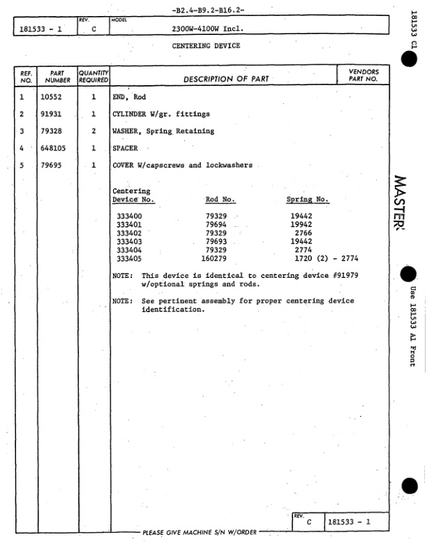 Manitowoc 4000W Crane Parts Manual 40690 2006 2 Manitowoc 4000W Crane Parts Manual 40690 2006 - Image 2
