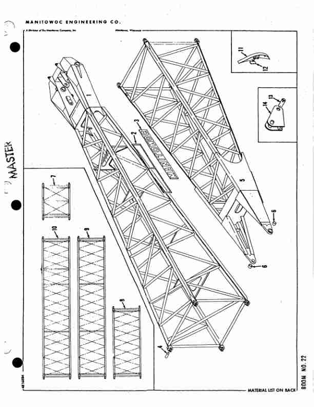 Manitowoc 4000W Crane Parts Manual 40733 2014 3 Manitowoc 4000W Crane Parts Manual 40733 2014 - Image 3