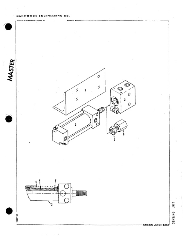 Alternative view of Manitowoc 4100W Crane Parts Manual 413061 2019