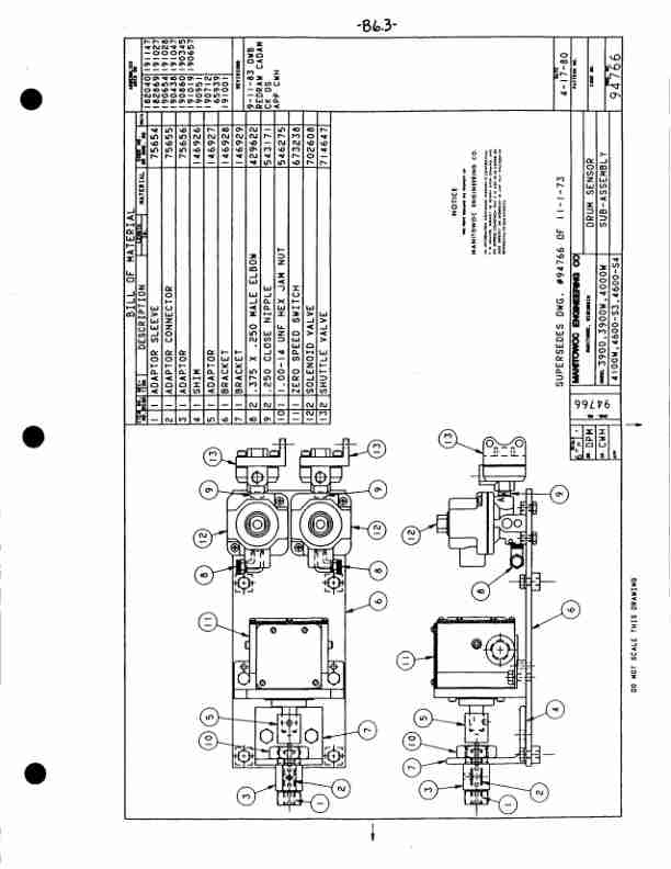 Alternative view of Manitowoc 4100W Crane Parts Manual 41588 2014