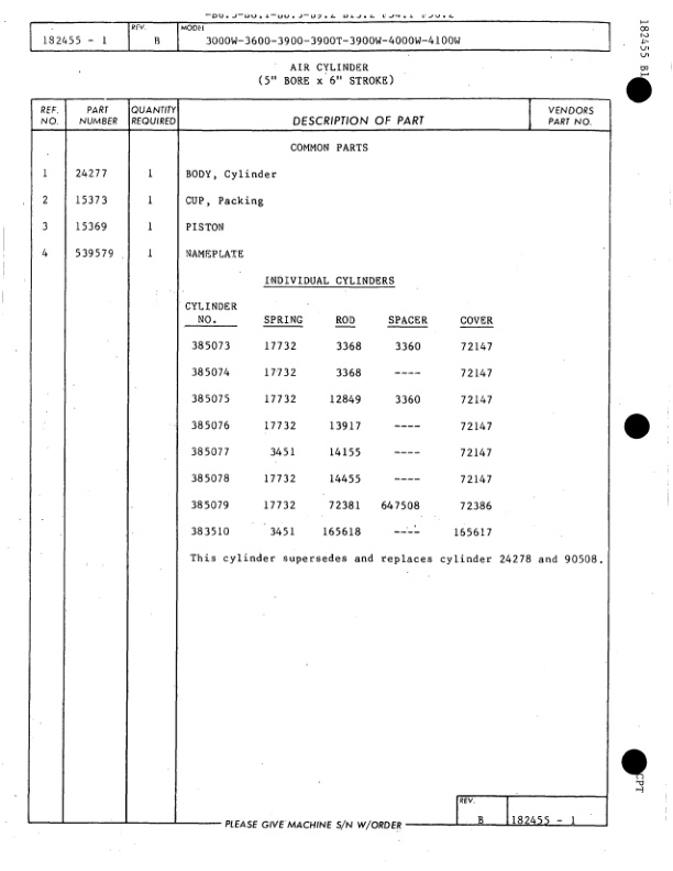Alternative view of Manitowoc 4100W Crane Parts Manual 41624 2009