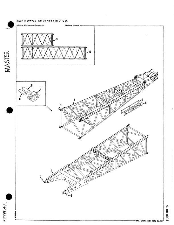 Manitowoc 4100W S3 RINGER Crane Parts Manual 10128 2023 3 Manitowoc 4100W S3 RINGER Crane Parts Manual 10128 2023-3