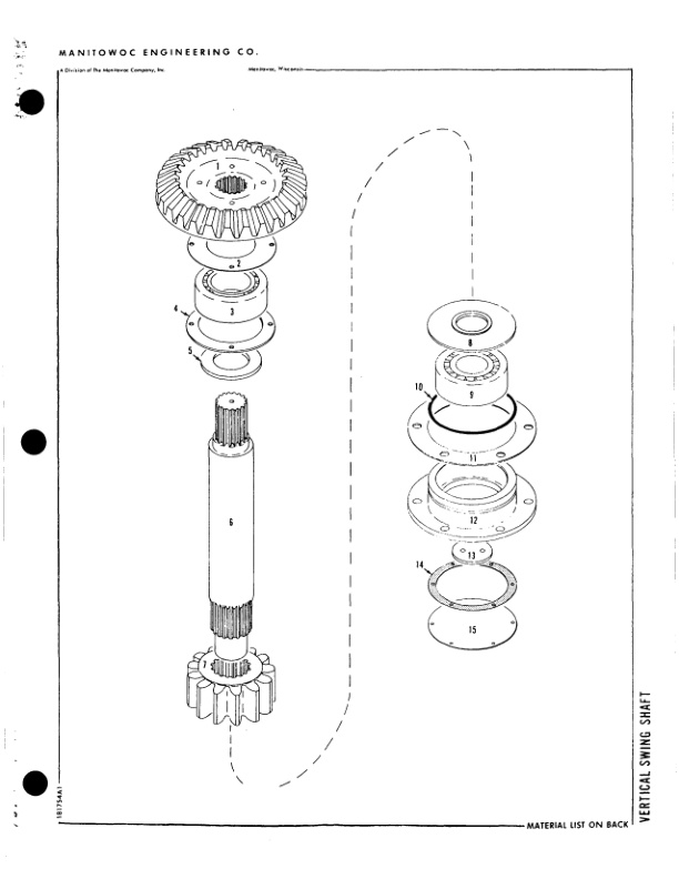 Alternative view of Manitowoc 4600 Crane Parts Manual 460007 2010