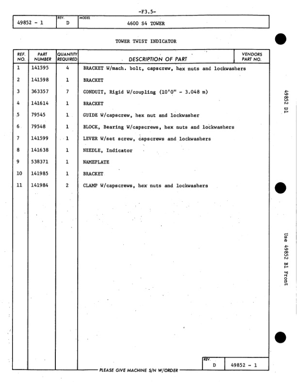 Manitowoc 4600 Crane Parts Manual 460013 2010 3 Manitowoc 4600 Crane Parts Manual 460013 2010 - Image 3