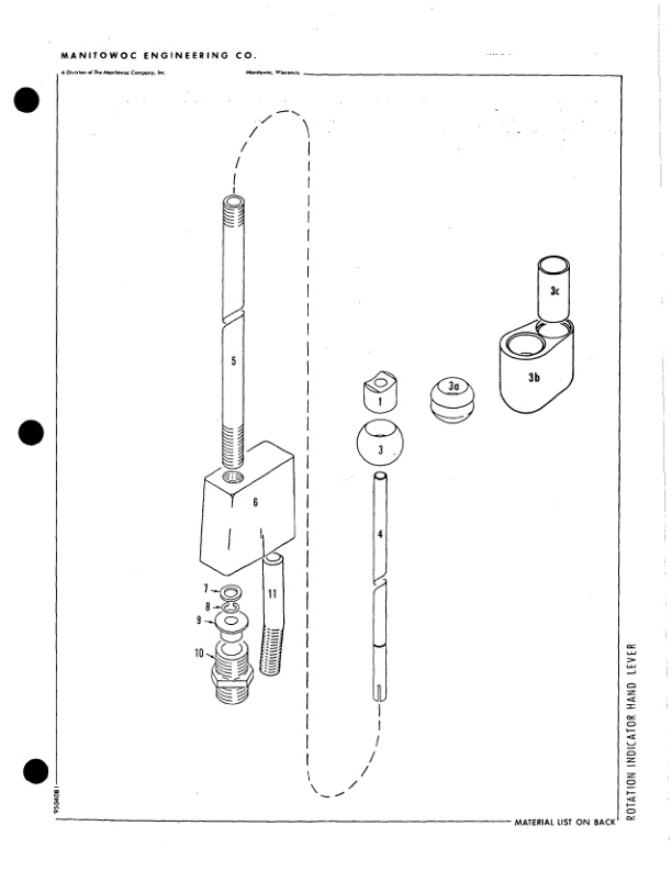 Alternative view of Manitowoc 4600 Crane Parts Manual 460018 2005