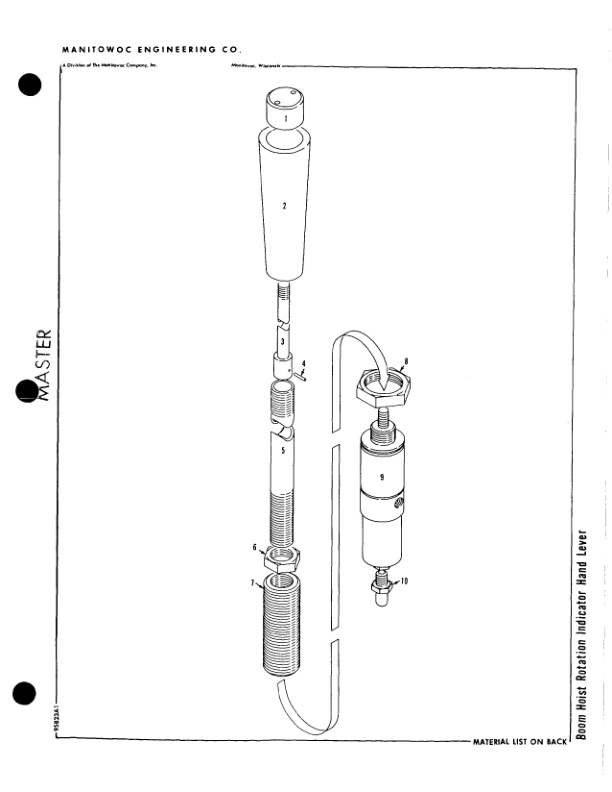 Alternative view of Manitowoc 4600 Crane Parts Manual 460033 2013