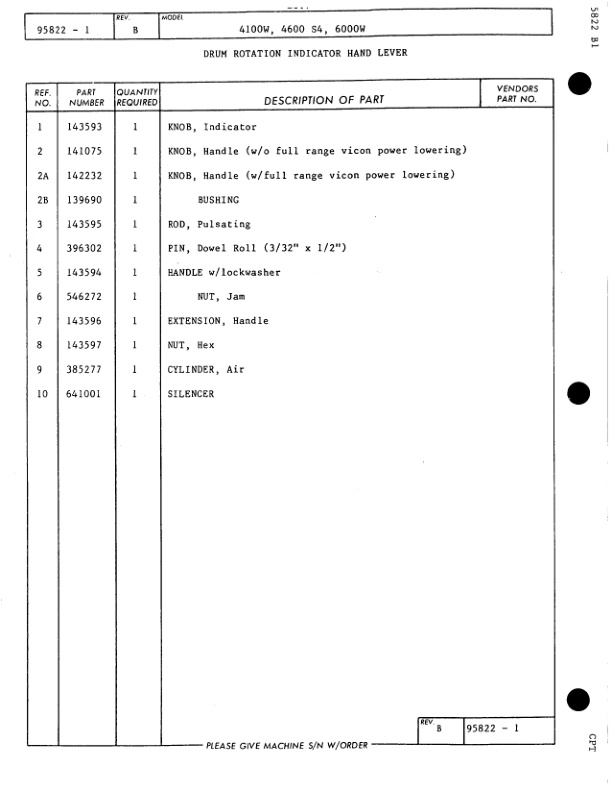 Alternative view of Manitowoc 4600 Crane Parts Manual 460049 2013