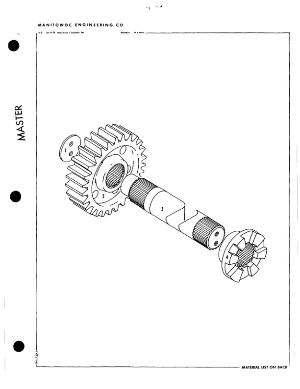 Manitowoc 4600 Crane Parts Manual 460061 2007 3 Manitowoc 4600 Crane Parts Manual 460061 2007 - Image 3