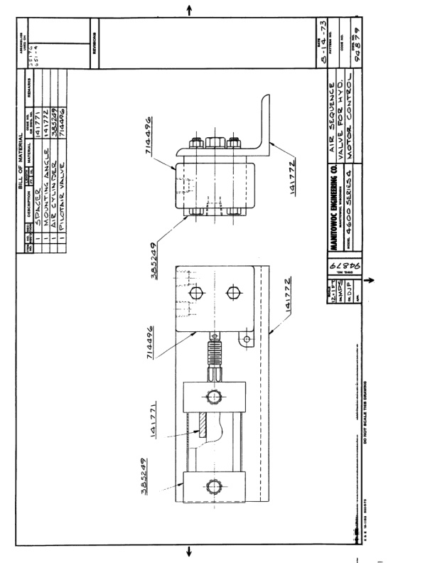 Manitowoc 4600 Crane Parts Manual 460069 2005 2 Manitowoc 4600 Crane Parts Manual 460069 2005-2