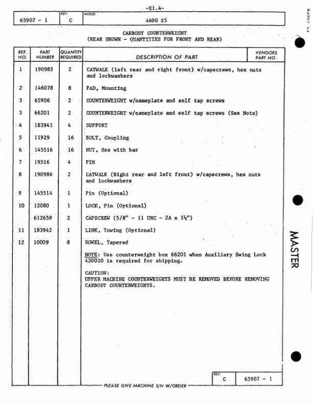 Manitowoc 4600 Crane Parts Manual 460078 2005 3 Manitowoc 4600 Crane Parts Manual 460078 2005 - Image 3