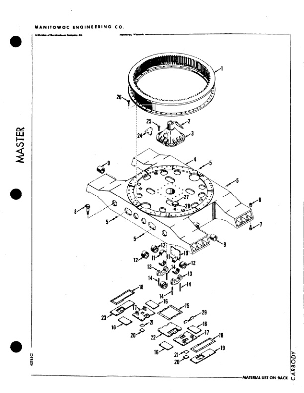 Manitowoc 4600 Crane Parts Manual 46112 2009 3 Manitowoc 4600 Crane Parts Manual 46112 2009 - Image 3