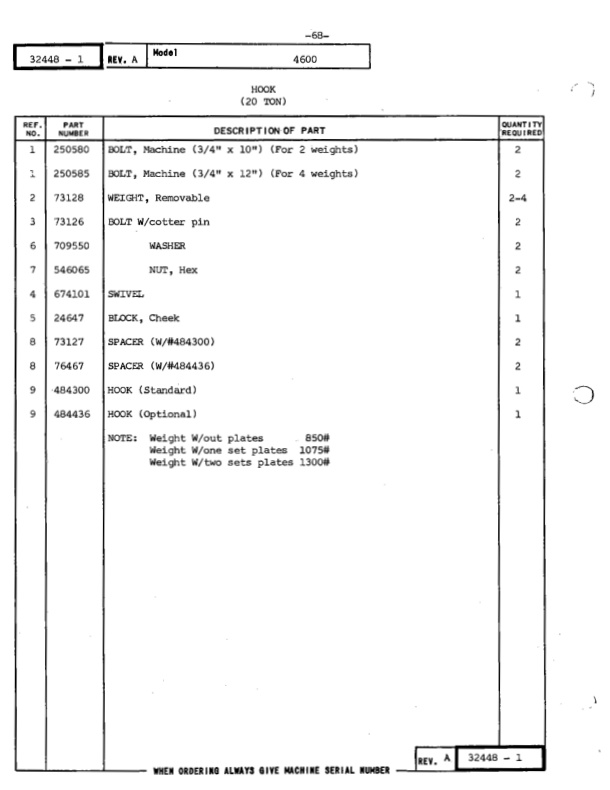 Manitowoc 4600 Crane Parts Manual 46134 2014 3 Manitowoc 4600 Crane Parts Manual 46134 2014 - Image 3