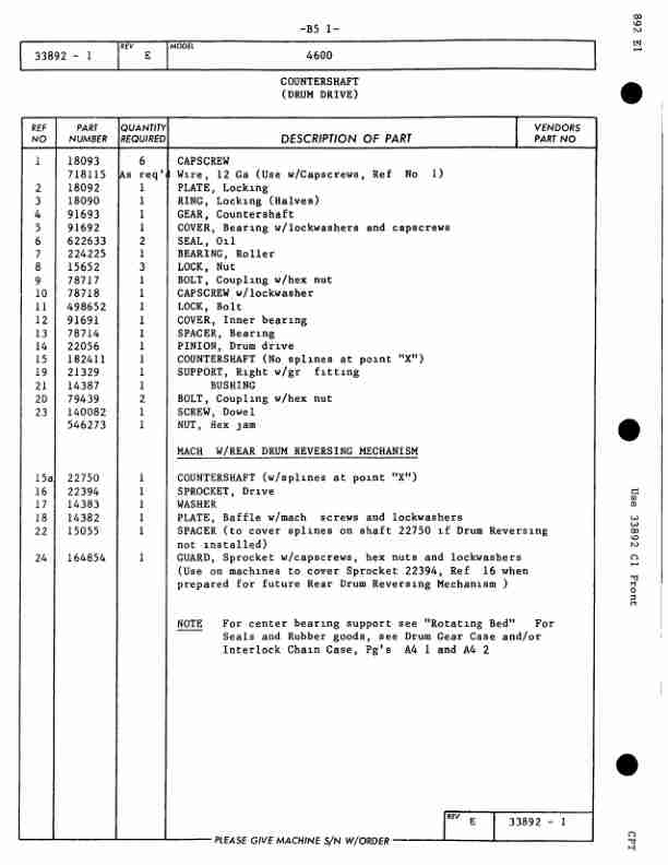 Alternative view of Manitowoc 4600 Crane Parts Manual 46151 2015