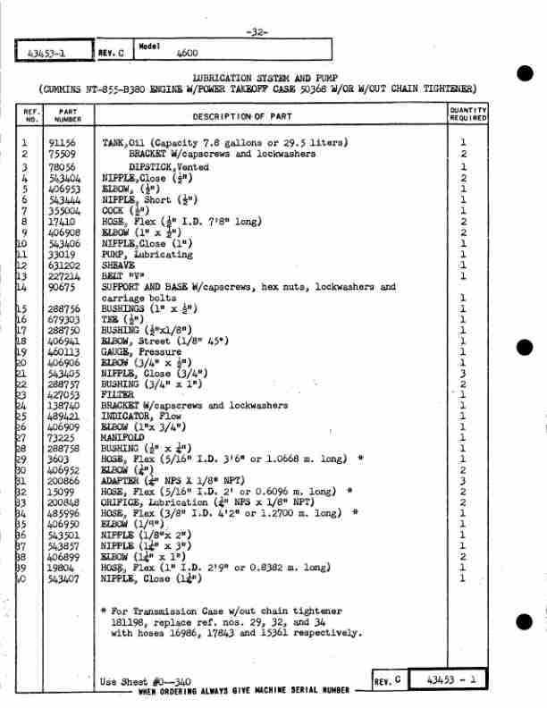 Alternative view of Manitowoc 4600 Crane Parts Manual 46181 2011