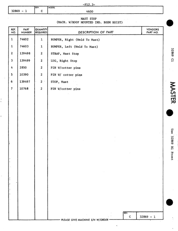 Manitowoc 4600 Crane Parts Manual 46185 2010 3 Manitowoc 4600 Crane Parts Manual 46185 2010 - Image 3