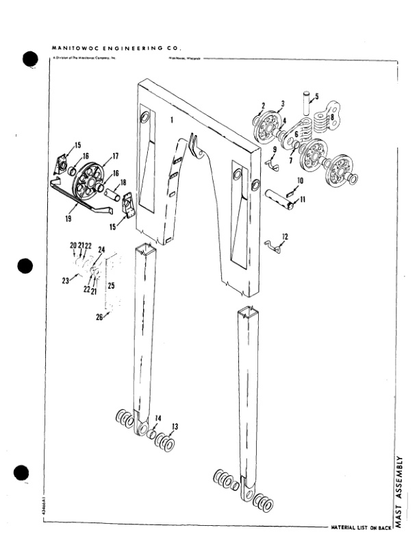 Manitowoc 4600 Crane Parts Manual 46197 2010 3 Manitowoc 4600 Crane Parts Manual 46197 2010 - Image 3