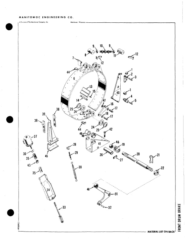 Manitowoc 4600 Crane Parts Manual 46261 2004 2 Manitowoc 4600 Crane Parts Manual 46261 2004-2
