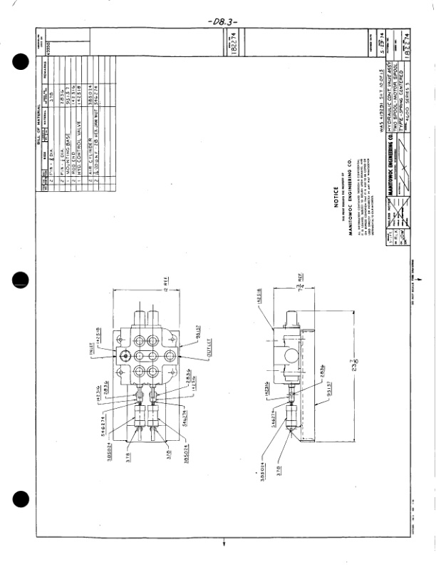 Manitowoc 4600 Crane Parts Manual 46320 2005 3 Manitowoc 4600 Crane Parts Manual 46320 2005-3