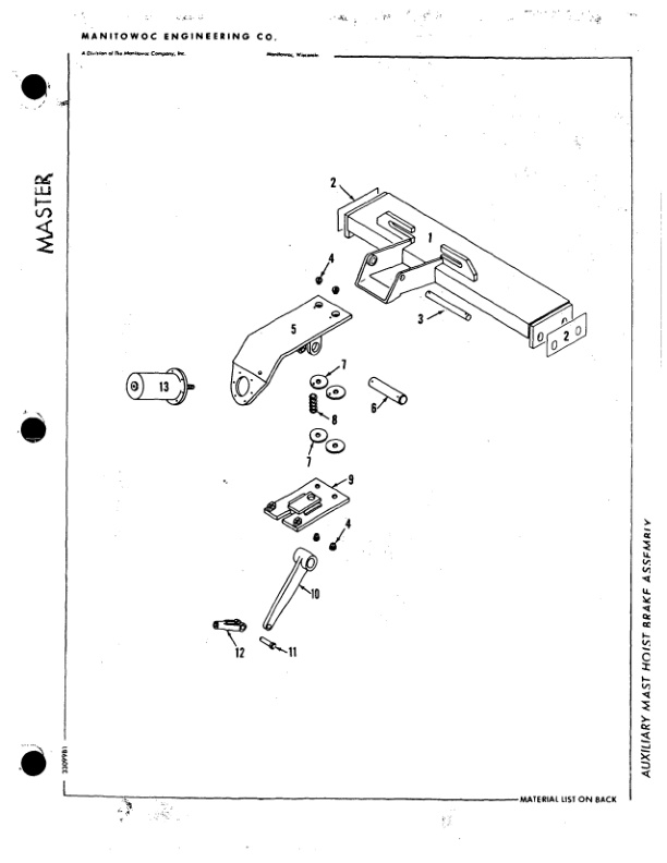 Manitowoc 4600 Crane Parts Manual 46365 2003 2 Manitowoc 4600 Crane Parts Manual 46365 2003-2