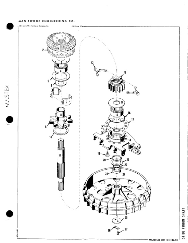 Alternative view of Manitowoc 4600 Crane Parts Manual 46384 2016