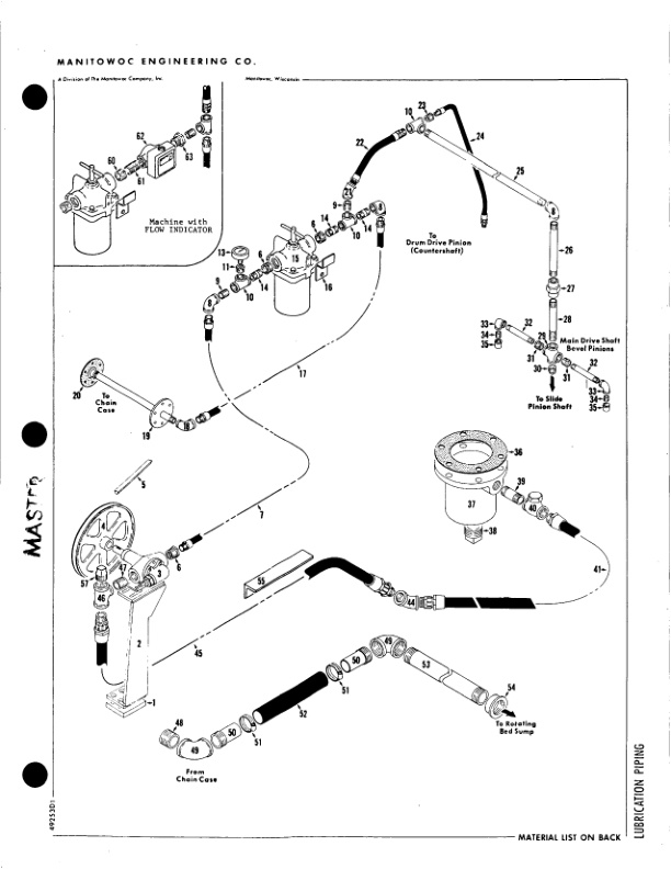 Alternative view of Manitowoc 4600 Crane Parts Manual 46393 2006