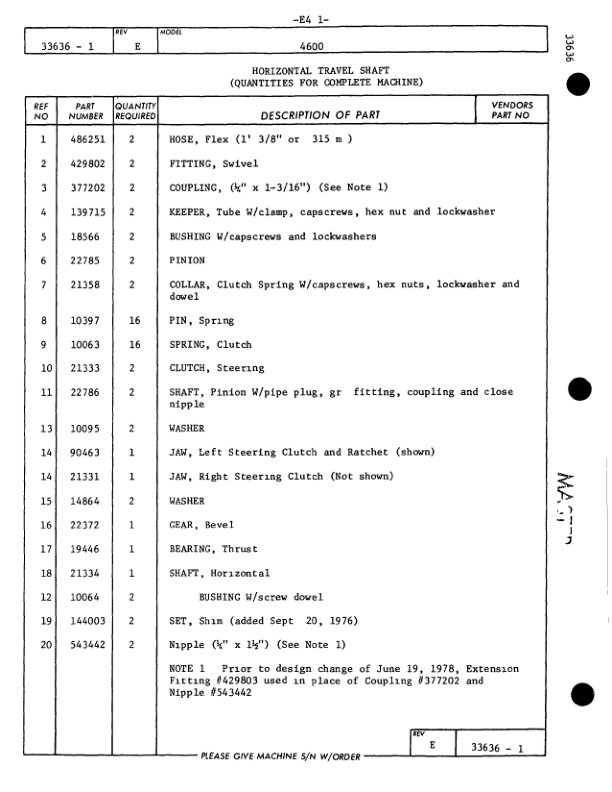 Manitowoc 4600 Crane Parts Manual 46433 2010 3 Manitowoc 4600 Crane Parts Manual 46433 2010 - Image 3