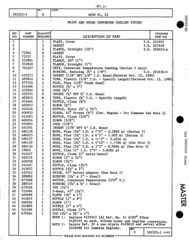 Manitowoc 4600 Crane Parts Manual 46496 2008 3 Manitowoc 4600 Crane Parts Manual 46496 2008 - Image 3