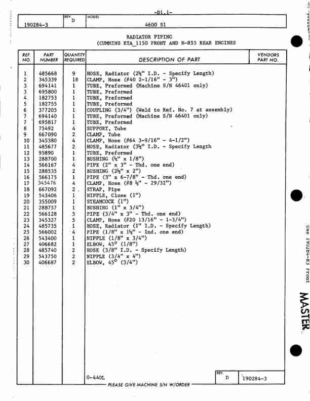 Manitowoc 4600 Crane Parts Manual 46536 2010 3 Manitowoc 4600 Crane Parts Manual 46536 2010 - Image 3
