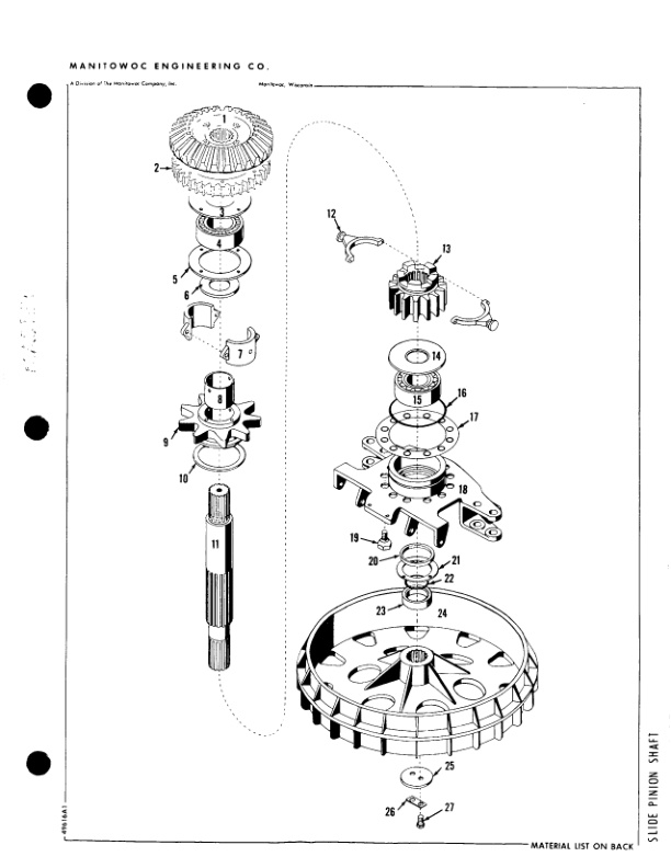 Manitowoc 4600 Crane Parts Manual 46543 2004 2 Manitowoc 4600 Crane Parts Manual 46543 2004-2