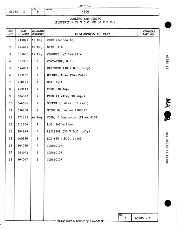 Alternative view of Manitowoc 4600 Crane Parts Manual 46570 2016