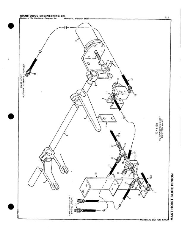 Manitowoc 4600 Crane Parts Manual 46575 203 2 Manitowoc 4600 Crane Parts Manual 46575 203-2
