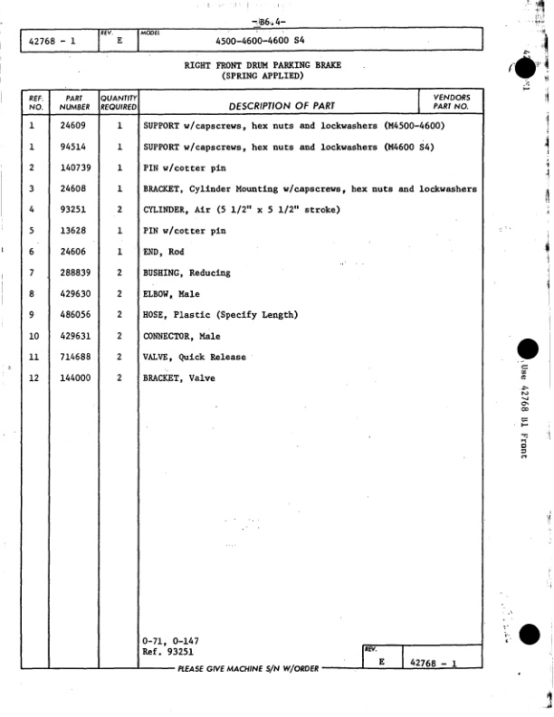 Alternative view of Manitowoc 4600 Crane Parts Manual 46602 2014