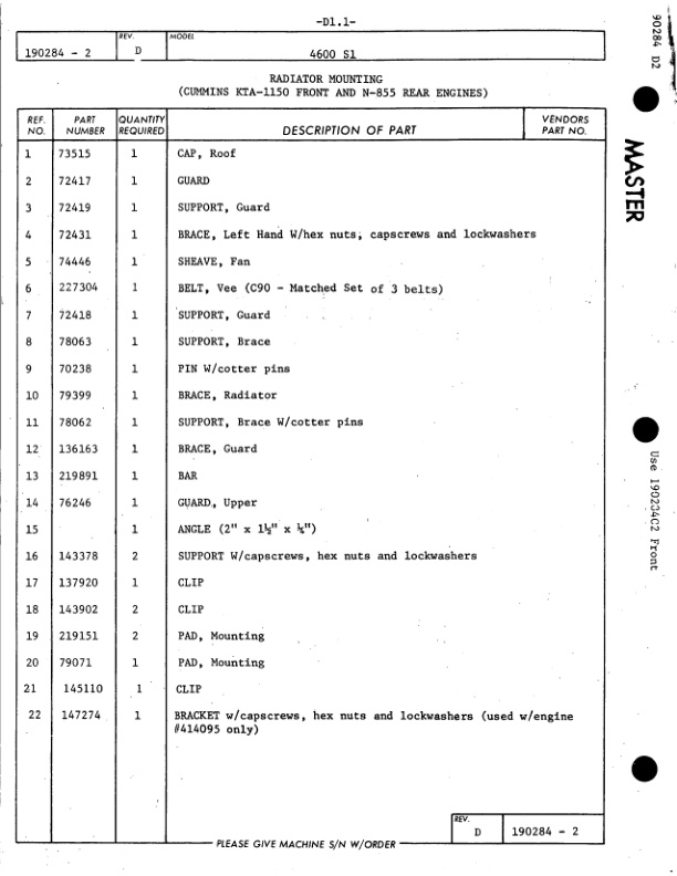 Manitowoc 4600 Crane Parts Manual 46603 2014 3 Manitowoc 4600 Crane Parts Manual 46603 2014 - Image 3