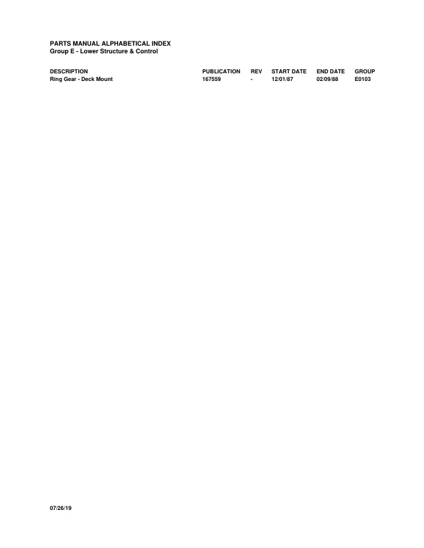 Manitowoc 4600 S5 Crane Parts Manual 460077 2019 3 Manitowoc 4600 S5 Crane Parts Manual 460077 2019-3